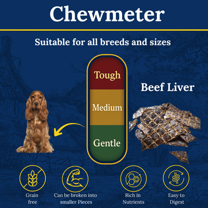 Air-Dried Beef Liver – Natural Nutrient-Rich Dog Treats