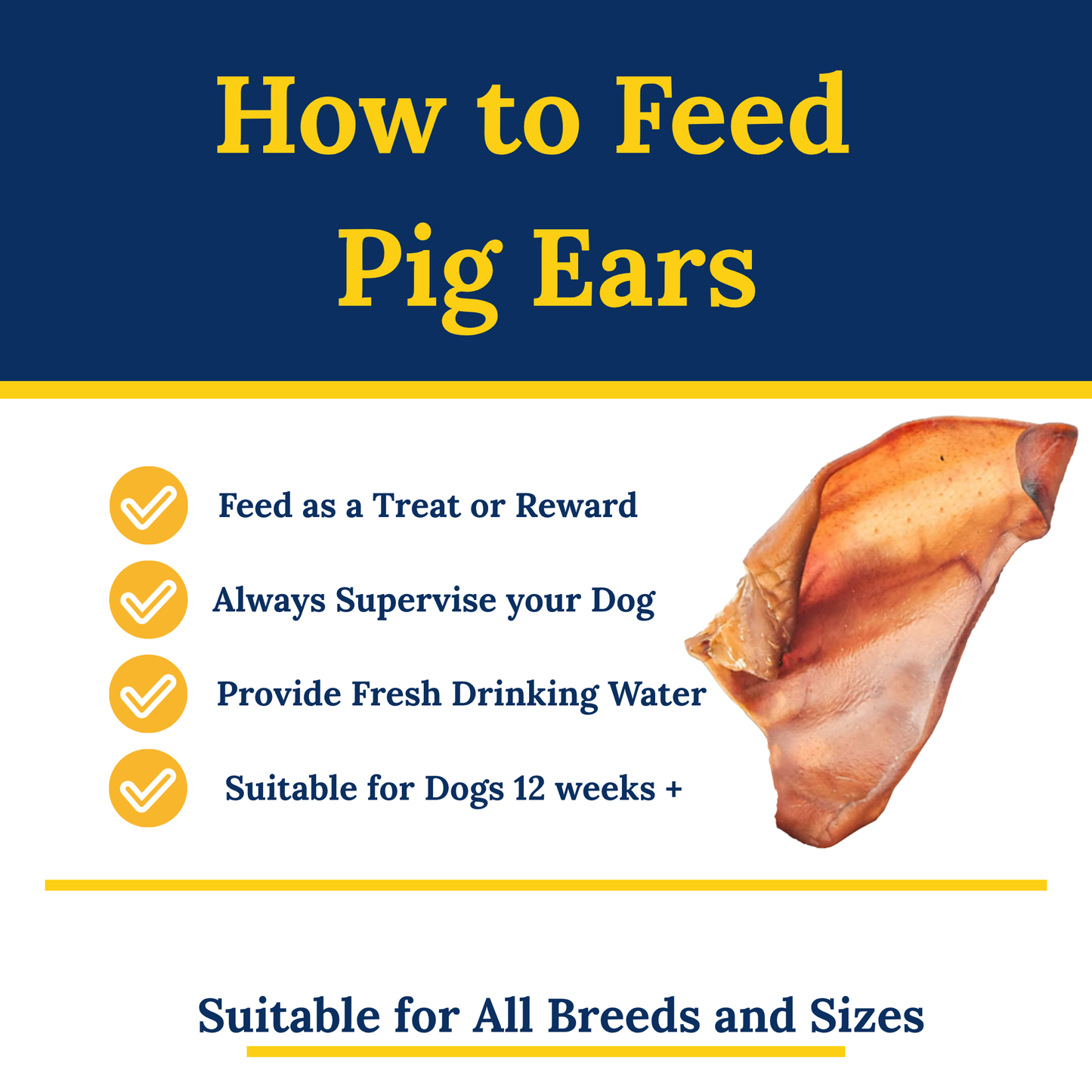 My Fur Baby XL Pig Ears