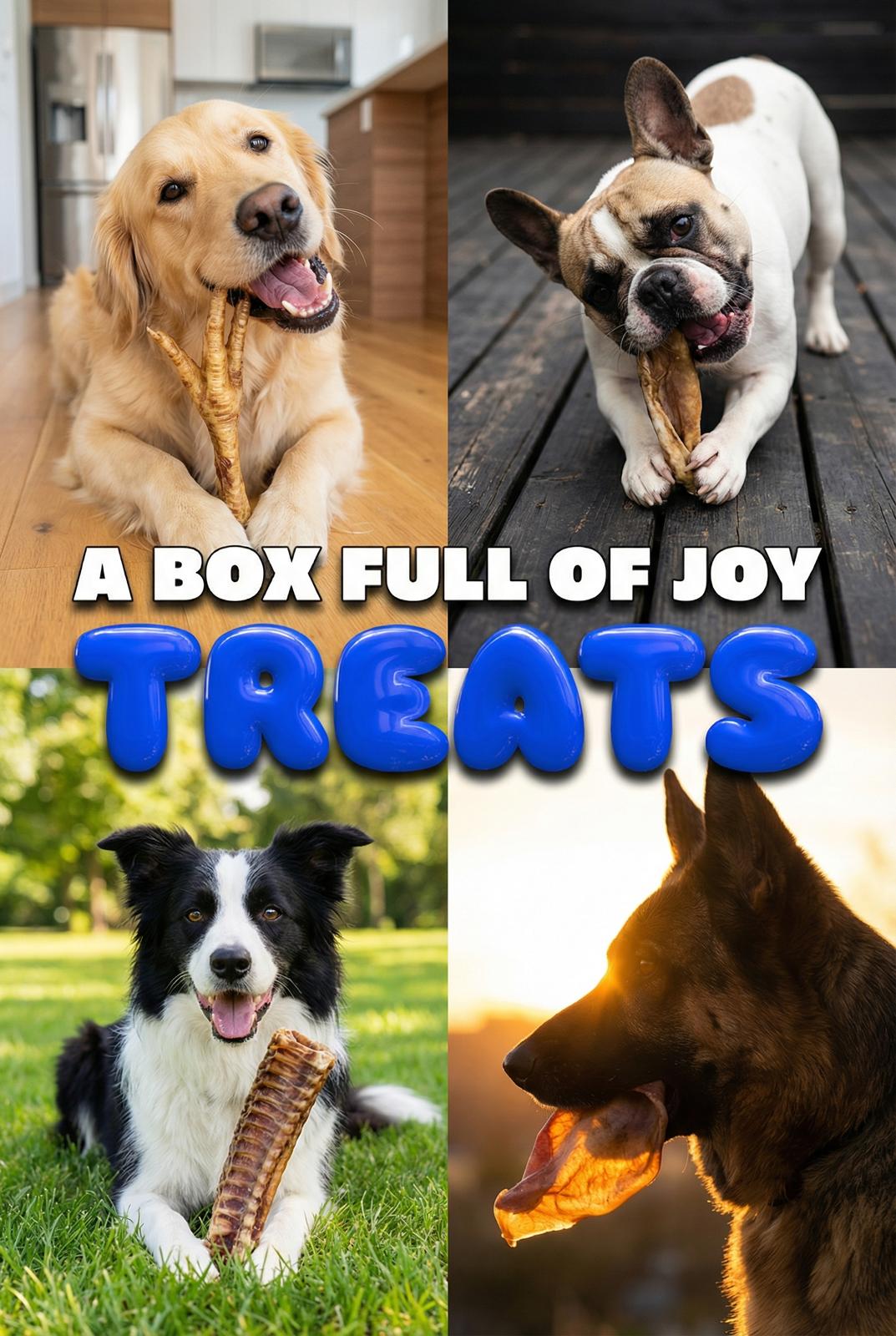 The Monthly Puppy Treat Box ( Free Shipping at Checkout )