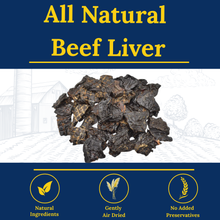 Air-Dried Beef Liver – Natural Nutrient-Rich Dog Treats