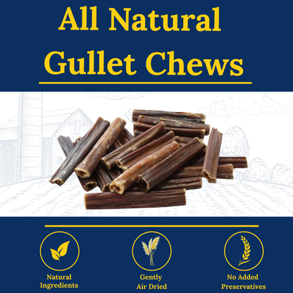 Beef Collagen Sticks – Natural Beef Gullet
