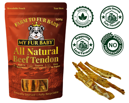 Beef Tendon Long-Lasting Natural Chew