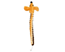 Milo, Dex & Otto – 42 cm Plush & Rope Squeaky Dog Toy