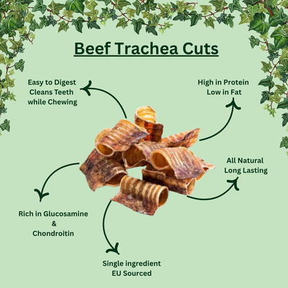 Beef Trachea Cuts – Natural Joint-Support Chews for Dogs