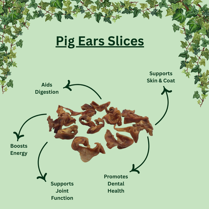 Pig Ear Strips – Natural Chewy Pork Treats for Dogs