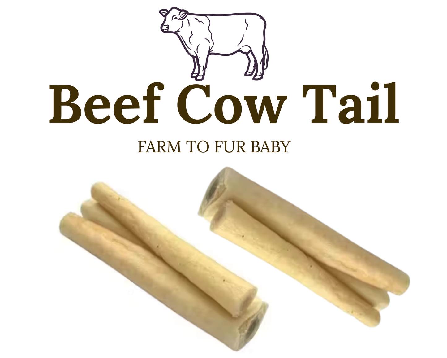 Cow Tail – Long-Lasting Beef Chew for Dogs