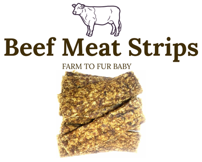 Natural Air-Dried Beef Meat Strips