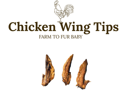 Natural Chicken Wing Tips for Dogs