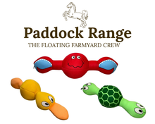 Paddock Pals Floating Dog Toy | Shark, Duck & Turtle