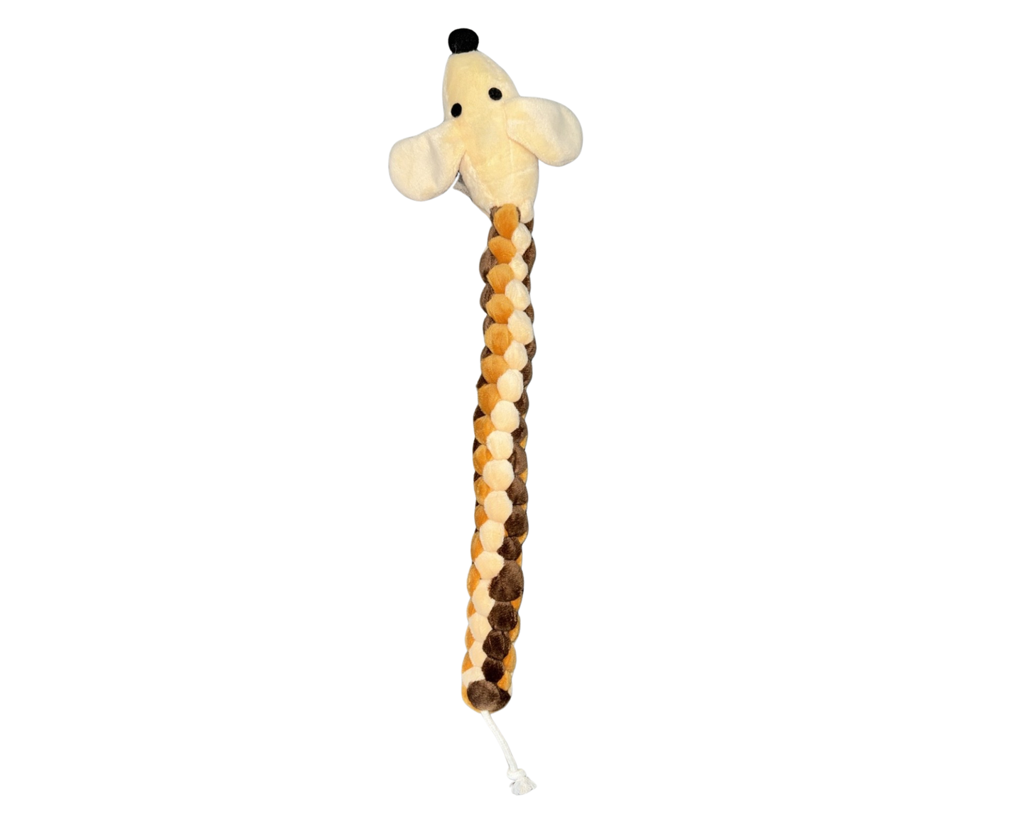 Milo, Dex & Otto – 42 cm Plush & Rope Squeaky Dog Toy