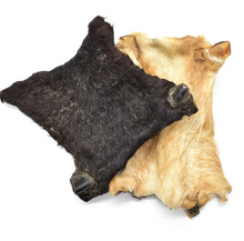 Cut Hairy Cow Skin Plates – Natural Long-Lasting Chews for Dogs