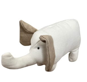 Heritage Natural Canvas Elephant Toy